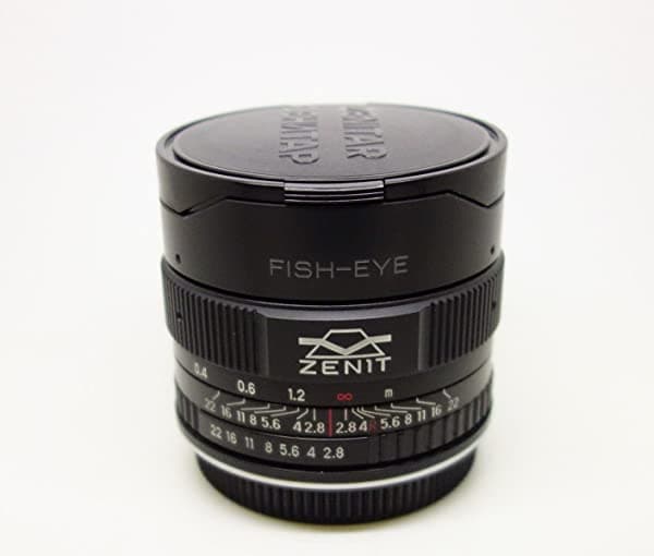 Fisheye Ojo De Pez Zenitar 2.8/16 Mc Lente Para Canon Eos Cámara