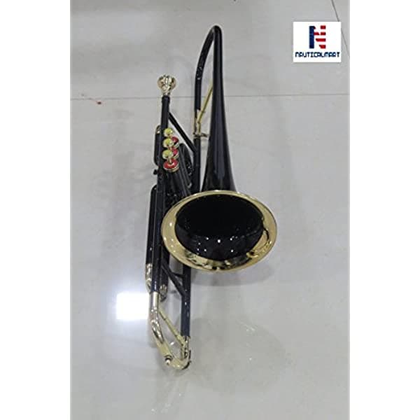 Nauticalmart Válvula Trombón Bb Negro