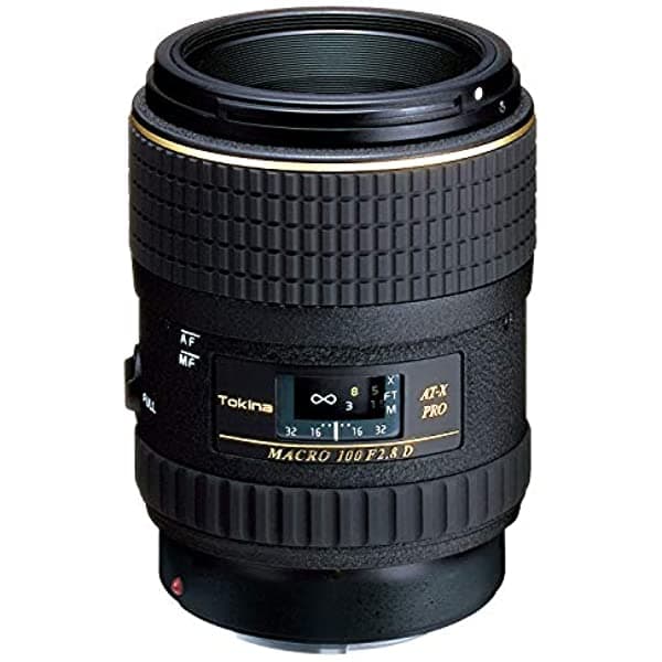 Tokina at-X 100mm f/2.8 PRO D Lente Macro para Cámaras Digitales y de Película Canon EOS AF 100mm - Macro