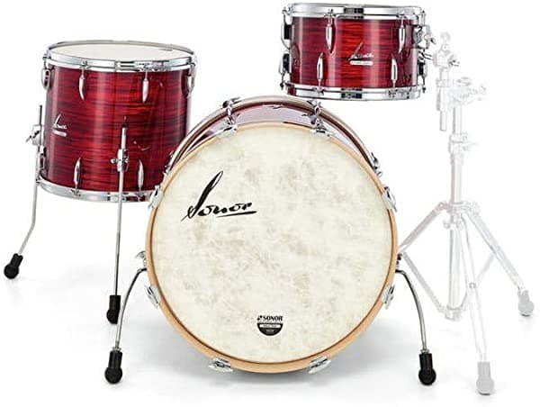 Sonor Vintage Series Paquete de Cascos de 3 Piezas Vintage Red Oyster 15901030