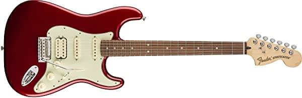 Fender Deluxe Stratocaster Hss Pau Ferro Diapasón Rojo Candy Apple 147203309