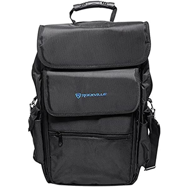 Rockville Rvbag25 25-Key Funda Suave Bolsa De Transporte Mochila Para Impulse + Launchkey 25 Teclados
