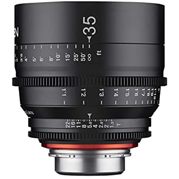 Rokinon Lente Cine Profesional Nikon Negro XN35-N