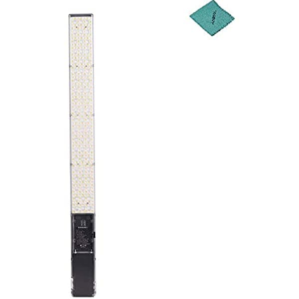 Yongnuo Yn360Iii - Luz De Vídeo Led De Mano 5500 K+Rgb Con Modo De Ajuste Táctil A Todo Color Cri 95+ Con 10 Modos De Iluminación Suplementaria Con Mando A Distancia JRN4223616691941MD