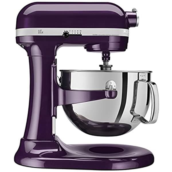 Kitchenaid Profesional 600 Series - Batidora De Varillas De 6 Cuartos Púrpura KP26M1QPB