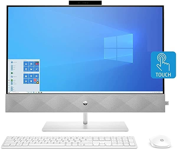 Hp Pavilion 27 Touch Desktop 10Tb Ssd 64Gb Ram Extreme (Intel Core I9-10900 Procesador Con Turbo Boost 5.20Ghz 64 Gb Ram 10 Tb Ssd 27-Inch Fullhd Touchscreen Win 10) Pc Computer All-In-One