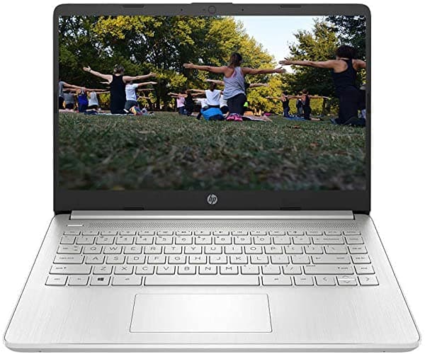 HP 14 2020 Premium Notebook 14" FHD IPS 250 Nits 10ª Gen Intel Core i3-1005G1 (>i5-7200U) 8GB DDR4 256GB PCIe SSD Teclado Retroiluminado WiFi USB-C Webcam Win 10 + Delca 16GB Micro SD Card hp 14 inch laptop
