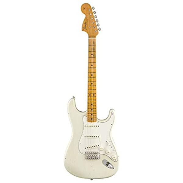 Fender Custom Shop Jimi Hendrix Voodoo Stratocaster Journeyman Relic - Olímpico Blanco 1510682805