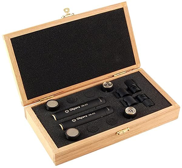 Oktava Mk-012-01 Msp2 - Par Estéreo Con Cápsulas Cardioides (Negro)