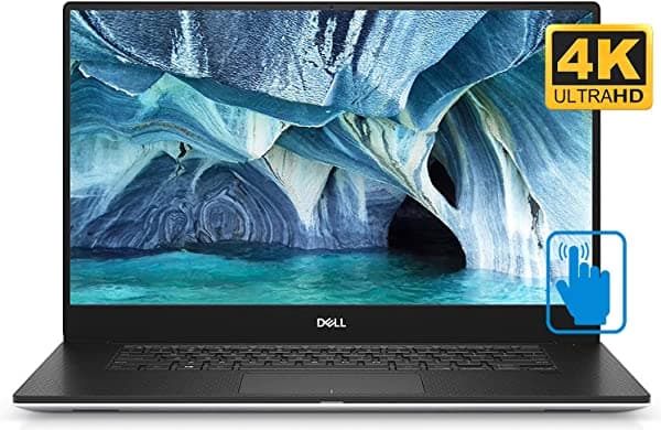 Dell XPS 15 7590 - notebook (Intel i7-9750H 6-Core 15.6" 4K UHD (3840 x 2160) NVIDIA GTX 1650 WiFi Bluetooth 2 puertos USB 3.1 1 puerto HDMI teclado retroiluminado tarjeta SD) XPS9570-7085SLV-PUS