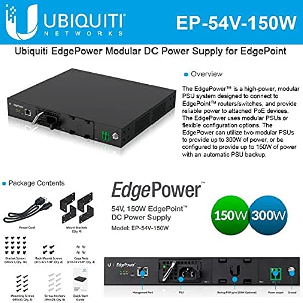 Ubiquiti Edgepower Ep-54 V-150 W Power Module