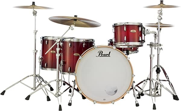 Pearl Sts944 X P/C315 Sesión Studio Select Series 4 Piezas Carcasa Pack (Hardware/Platillos No Incluidas) Antiguo Crimson Burst
