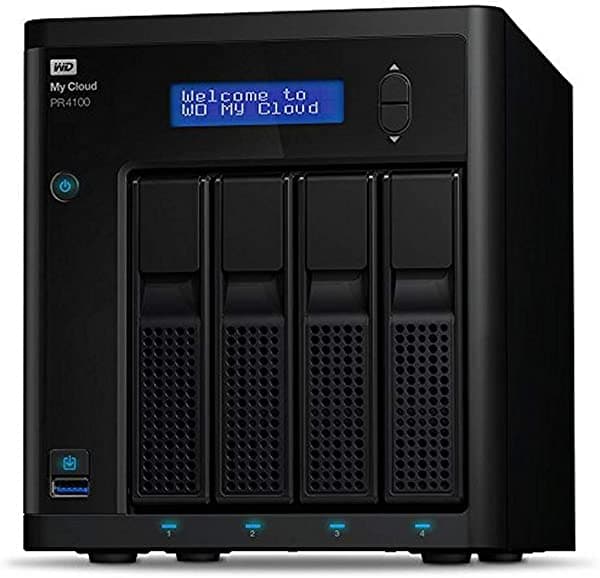 Western Digital Wd 8Tb My Cloud Pro Series Pr2100 Almacenamiento Conectado En Red - Nas - Wdbbcl0080Jbk-Nesn WDBNFA0400KBK-NESN