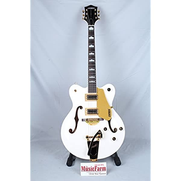 Gretsch G5422Tdcg Electromatic - Guitarra Eléctrica Color Nieve Crest Cuerpo Hueco Blanco 2504814567