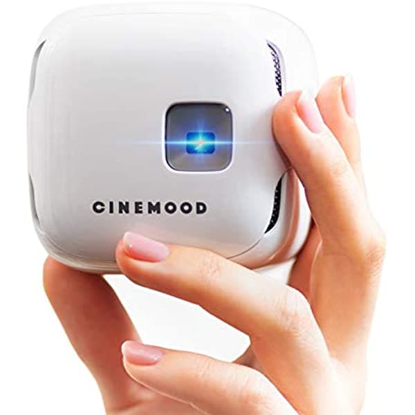 Cinemood - Cine Portátil - Incluye Contenido Educativo De Disney Streaming Netflix Vídeos Y Youtube Sencillo Blanco CNMD0016WT