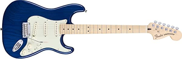 Fender Guitarra Eléctrica 5 Estándar Stratocaster Azul Zafiro Transparente 147102327