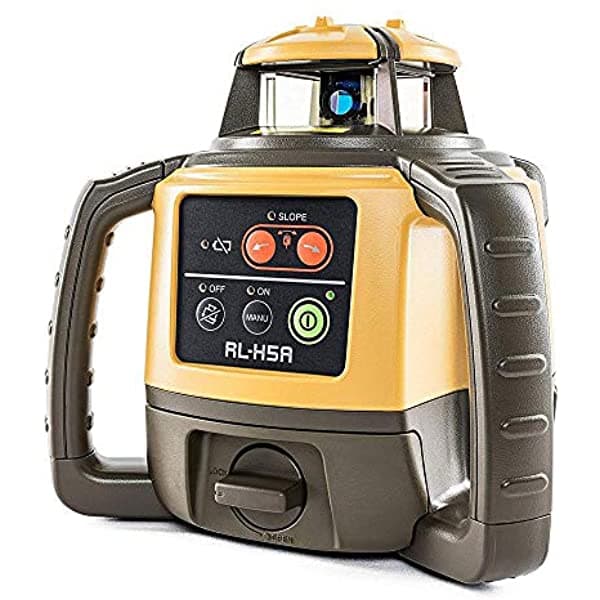 Topcon Rl-H5A - Láser Giratorio Horizontal Con Receptor Ls-80L (Batería De Celda Seca)