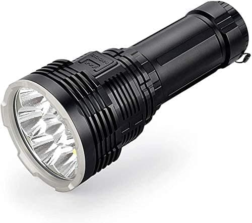 Imalent Dx80 Potente Linterna De 32000 Lúmenes Con 8 Luces Led Cree Xhp70.2 Super Brillantes Linterna Recargable De Inundación Ultra Brillante Linterna De Flash Táctica Luz De Búsqueda 2644.4 Ft Distancia Del Haz