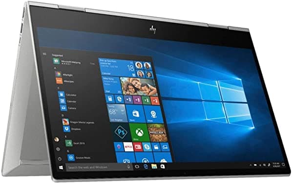 Hp Envy X360 Pantalla Táctil Full Hd Convertible De 15.6 Pulgadas Intel Core I7-10510U De 10ª Generación Memoria Ddr4 De 8 Gb Unidad Ssd Pcie Nvme De 512 Gb Plata Natural 15-dr1072ms