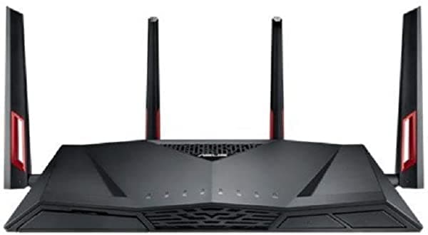 Asus Rt-Ac88U Dual-Band (2.4 Ghz / 5 Ghz) Gigabit Ethernet Negro Rojo 3G 4G