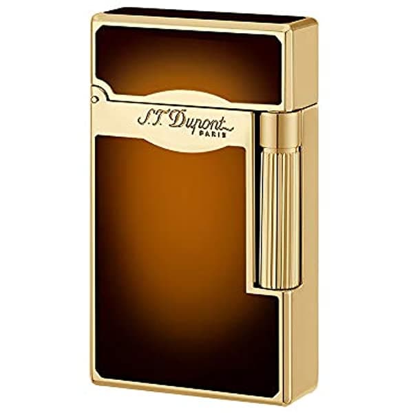 S.T. Dupont Ligne 2 Le Grand Sunburst Café Encendedor Borde Dorado 023012 D-023012