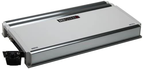 Mb Quart Na710.5 Nautic Marine Amplificador De Audio (Plata) - Rango Completo 5 Canales 710-Watt Onboard Electronic Crossover Bajo Boost Sensibilidad De Entrada Ajustable