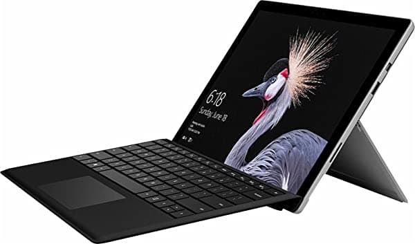 Último Modelo Microsoft Surface Pro 12.3" Pixelsense Visualización Táctil Tablet Pc De Alta Resolución Con Color Negro Tipo De Cubierta Intel Core M3 - 7Y30 Procesador 4 Gb Ram 128 Gb Ssd Wifi Windows 10 Pro Plata (Reacondicionado Certificado) HGG-1-cr