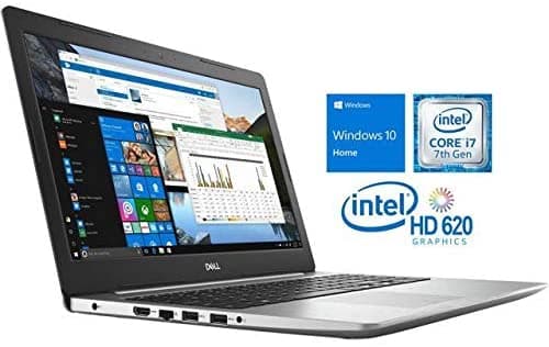 Dell Inspiron 15 5000 15.6" Full Hd Laptop 7Th Gen Intel Quad Core I7-7500U 8Gb Ram 256Gb Unidad De Estado Sólido Windows 10 I5559-4681SLV