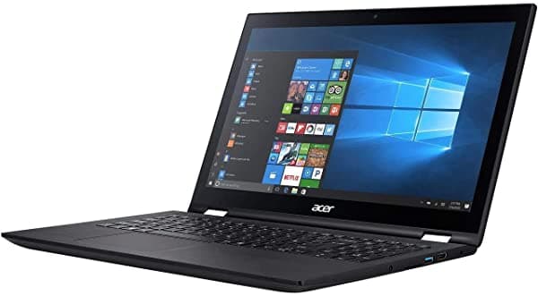Acer 3 Sp315 - 51 - 54 Mw Intel Core I5 6Th Gen 6200U De Centrifugado (2.30 Ghz) Memoria De 8 Gb 256 Gb Ssd 15.6" Visualización Táctil 1920 X 1080 2-En-1 Portátil Windows 10 Home 64 Bits 889000000000
