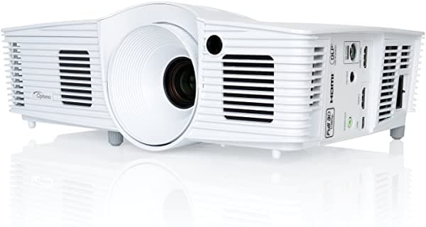 Proyector Optoma Hd26 Con Resolución De 1080P Con Procesamiento De Luz Digital 3D Para Cine En Casa Blanco) Hd26