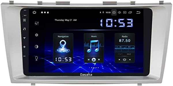 Dasaita - Estéreo para Auto para Toyota Camry 2006 a 2017 con GPS de Gran Pantalla, PX6+DSP+CarPlay/Android Auto 4+64 (Camry 2006-2011)