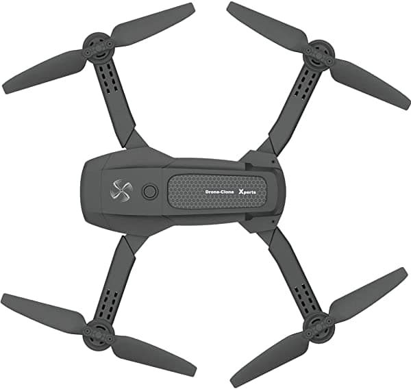 Drone-Clone Xperts Drone X Pro Razor Con Gps 4K Ultra Hd Cámara Auto Return Home Wifi Fpv Live Video Follow Me Gesture Control Quadcopter Para Adultos Y Niños (Estuche De Viaje Y Batería Extra)