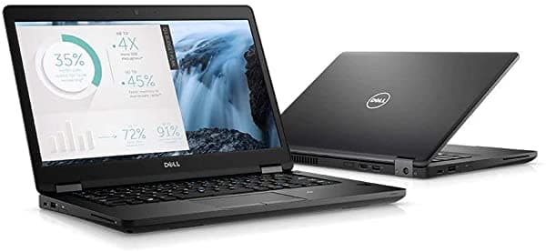 Portátil Dell Latitude 5480 Dyhj1 (Windows 10 Pro Intel Core I7-7600U Pantalla Led Lit De 14" Almacenamiento 256 Gb Ram 8 Gb) Negro