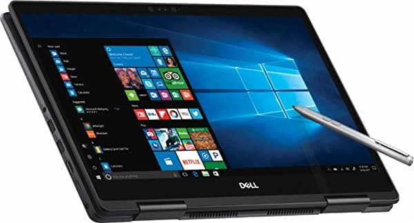 Dell - 2-In-1 15.6 Inches 4K Ultra Hd Touch-Screen Laptop - Intel Core I7 - 16Gb Memory - Nvidia Geforce Mx130 - 256Gb Ssd - Abyss Black (Reacondicionado)