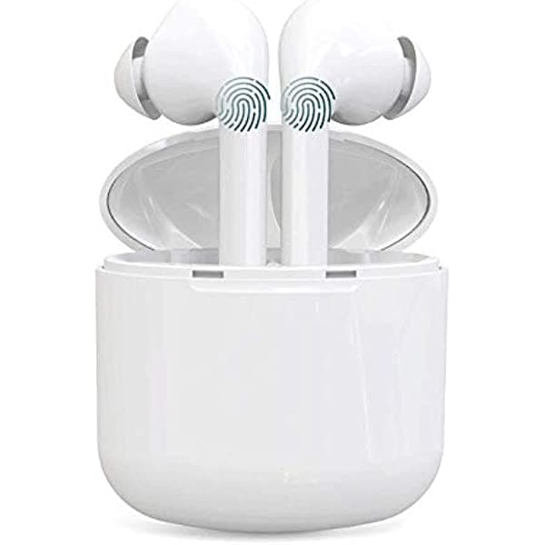 RETC Airpods Pro Style Tws - Auriculares Inalámbricos Con Cancelación Activa De Ruido (Bluetooth 5.0 Conexión Automática De Graves Equilibrados Control Táctil Perfecto Para Apple Airpods Pro/Android/Iphone) 3PG14006