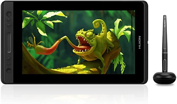 Huion Kamvas Pro 12 - Tablet Con Lápiz De Dibujo Para Gráficos Completamente Laminada Con Función De Inclinación De Pantalla Lápiz Stylus 8192 Sin Batería Pressure(Gt-116) WERPOWER001