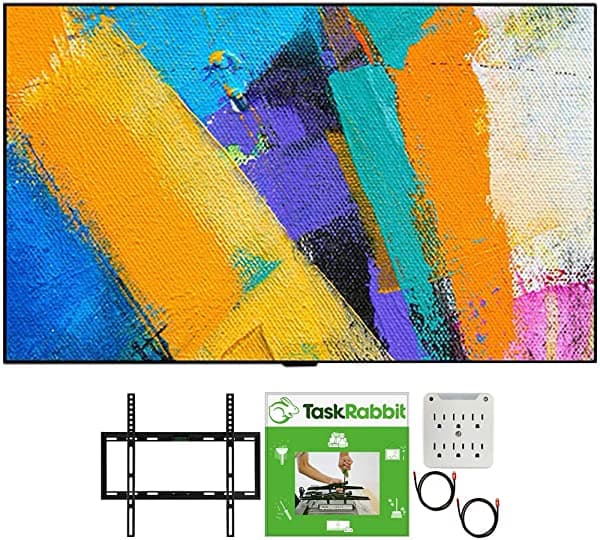 Lg Oled65Gxpua 65" Gx 4K Smart Oled Tv Con Ai Thinq 2020 Modelo Bundle Con Taskrabbit Servicios De Instalación + Deco Gear Wall Mount + Cables Hdmi + Adaptador De Sobrecarga E23LGOLED65GXPUA