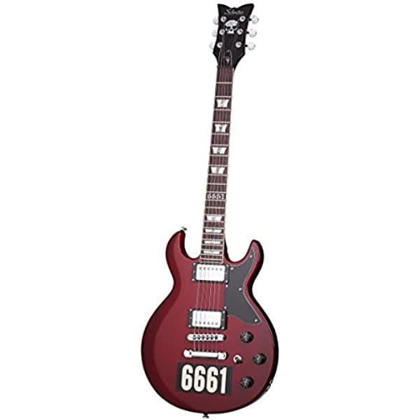 Schecter Zv Custom Guitarra Eléctrica 6661 See-Thru Cherry Stc 26