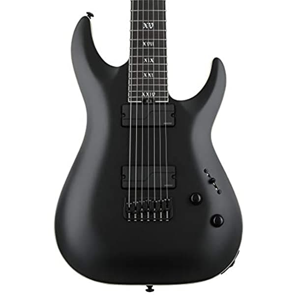 Schecter C-7 Sls Evil Twin - Guitarra Eléctrica De 7 Cuerdas