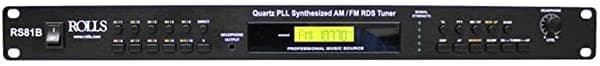 Rolls Quartz Pll Sintetizado Am Fm Afinador Rs81B