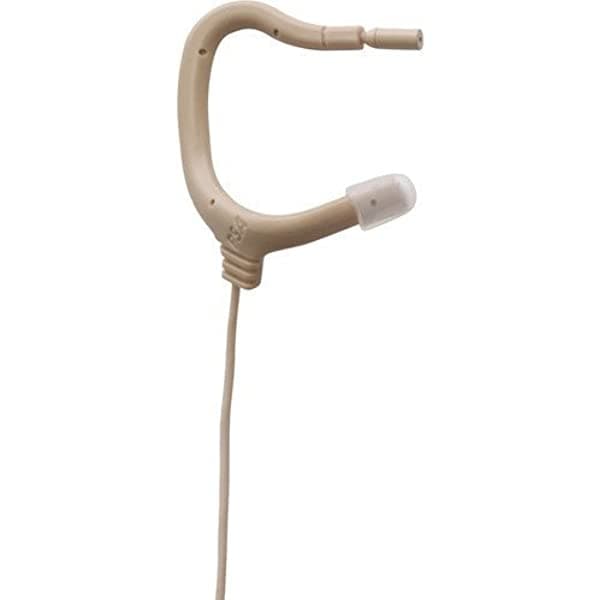 Point Source Audio Series8 Micrófono Lavalier Omnidireccional con Abrazadera Earmount, Transmisores Inalámbricos Sennheiser Serie EW, Beige 6.87E+11