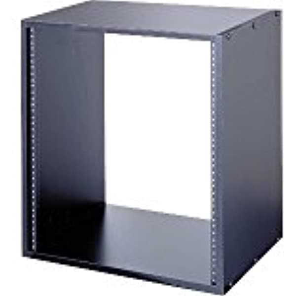 Middle Atlantic Brk-12 12 Espacio/18 Deep Kd Rack Piano Negro/Negro Laminado