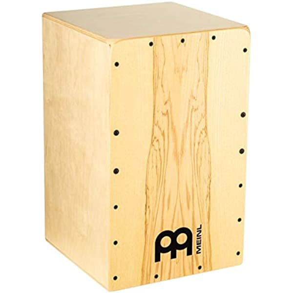 Meinl Cajon Box Drum con Bordones Internos - HECHO EN EUROPA - Placa Frontal de Fresno Corazón / Cuerpo de Abedul Báltico, Serie Snarecraft, GARANTÍA DE 2 AÑOS (SC100HA)