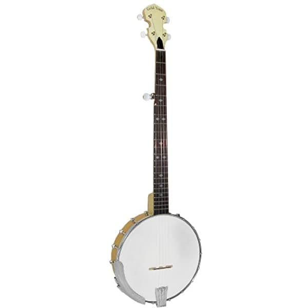 Gold Tone Oro Tono Cc-100. Cripple Creek Banjo (Cinco Cadena Arce) Transparente