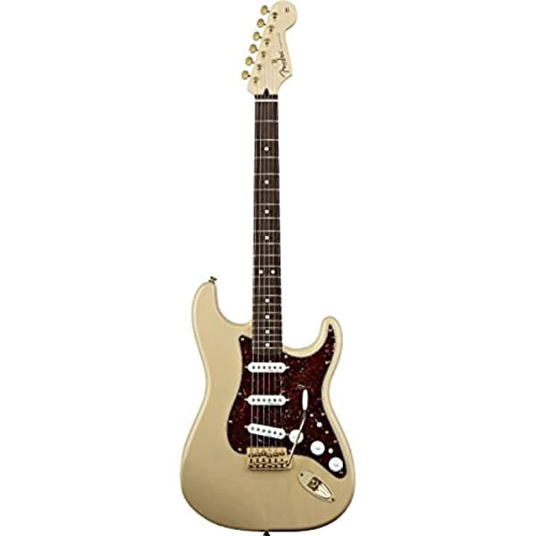 Fender Los Jugadores De Lujo Strat Rosewood Fretboard Honey Blonde 133000367