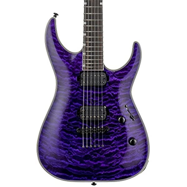 Esp Ltd Mh-1000Nt Guitarra Electrica Ver A Través De Purple LMH1000NTQMSTP