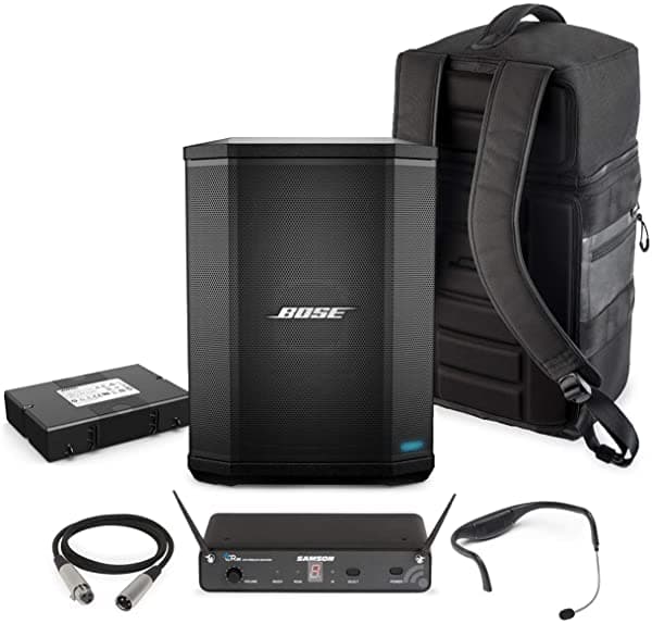 Bosee Bose S1 Pro Portable Sistema Sonido On-The-The-Go Fitness Training Package Bluetooth Y Micrófono Imprudente A Prueba De Sudor
