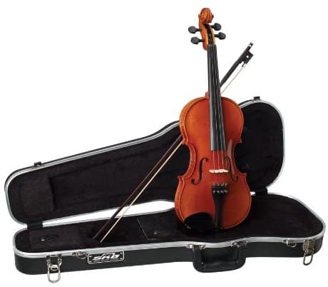 Becker 1000 F Violín (Tamaño 1/2 Pulido Oro Color Café