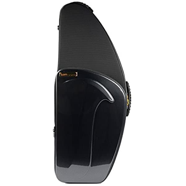 bam TREK3022SC Estuche de Trekking para Saxofón Tenor, Carbono Negro