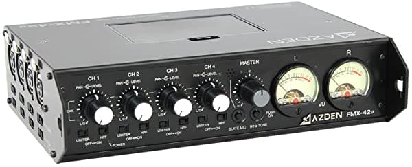 Azden Fmx-42U Mezclador Portátil Profesional